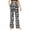 Black 1, variant on Unisex Mens Womens Cute Heart Print Pj Pants Valentine's Day Holiday Lounge Pajamas Bottoms Elastic Waist Sleep Pajama Pants