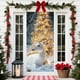 thumbnail image 3 of Decoraciones de Navidad Interior 35 X 71 Pulgadas Marco de Puerta de Navidad - Patrón de Santa Claus - Decoración de Puerta de Navidad - Decoración de Fiesta Del Festival, 3 of 6