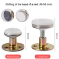 thumbnail image 4 of Adjustable Bedside Fixer Anti-shake Top Wall Stabilizer Anti-collision, 4 of 9