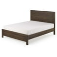 thumbnail image 5 of 3-Piece Bedroom Set, Full Size Bed Frame with 2-Drawer Nightstands Set of 2, Full Platform Bed with Wooden Headboard and Two Storage Nightstands for Hotel Apartment Bedroom, Espresso, 5 of 7