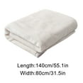 thumbnail image 4 of USB Heated Blanket | 3 Heat Settings 35°C-55°C | Fast 15-Second Warm-Up | Portable & Machine Washable | for Home Office Travel & Camping | 140x80cm Flannel Throw, 4 of 9