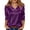 Purple, variant on EYNMVR Womens Tops Trendy 2026 Fall Cowl Neck Shirts Long Sleeve Teacher Clothes Office Business Dressy Casual Outfits