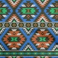 thumbnail image 1 of oneOone Velvet Blue Fabric African Aztech Fabric For Sewing Printed Craft Fabric By The Yard 58 Inch Wide, 1 of 4