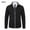 Black, variant on Mens Sweater Coats Men Full Zip Up Stand Collar Slim Fit Coats Casual Fashion Fleecing Solid Color Sweatshirts Long Sleeve Knitted Sweater Coats with Pockets