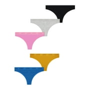 NoBo P5 Jr's Rib Thong 5Pk XS-XXXL