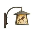 thumbnail image 3 of Meyda Tiffany 111450 8" W Stillwater Song Bird Curved Arm Wall Sconce - Copper, 3 of 4