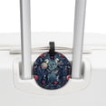 thumbnail image 3 of Love Set of 2pcs PU Leather Round Suitcase Tags with Privacy Cover and Name ID Tag - Ideal for Travel Luggage, Handbags, Backpacks, School Bags, 3 of 6