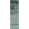 thumbnail image 2 of Addison Rugs Mayfield Washable Transitional Casual Teal Runner Rug, 2'3" x 7'6", 2 of 5