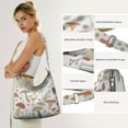 thumbnail image 5 of Boho Vintage Mushroom Travel Sling Bag - Multi-Pocket Stylish Crossbody Purse for Everyday Use, 5 of 5