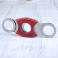 thumbnail image 4 of Cortador de puros de metal, doble portátil de acero inoxidable, accesorio para puros, tijeras para puros, verdadera excelencia, 4 of 8