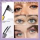 thumbnail image 4 of Fiudx Ofertas del día Juego de rímel transparente para cejas, color negro, duradero, resistente al agua, enrollable, no marea, maquillaje de ojos, 4 of 7