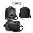 thumbnail image 2 of Lsque Black Spiders Lunch Bag Lunch Box for Women Men Reusable Insulated Lunch Tote Bag,Leakproof Thermal Cooler Sack Food Handbags Case High Capacity, 2 of 9