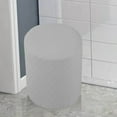 thumbnail image 4 of pitrice Round Stretch Ottoman Slipcovers Footrest Bench Furniture Protector Cover Sofa Covers Slip cover Protector Cover Foot Stool Covers Silver Gray, 4 of 7