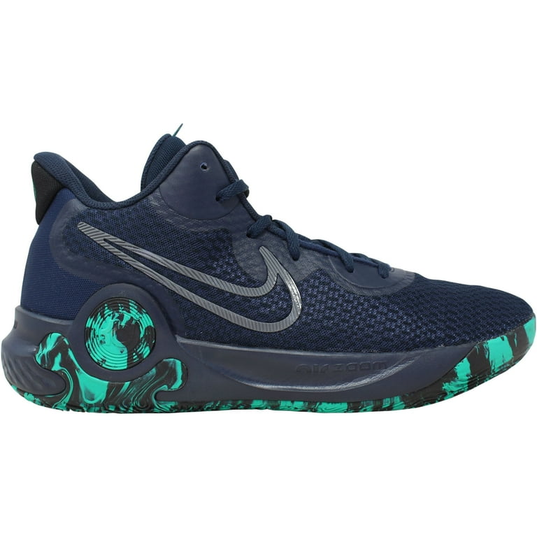 Nike KD Trey 5 IX Obsidian Cool Grey Black CW3400 400 Men s Size 10 Medium