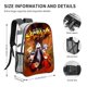 thumbnail image 2 of NEON GENESIS EVANGELION Mochila transparente temática, resistente y duradera, bolsa see-through para trabajo, deporte, universidad y viaje, 31 × 43 cm, 2 of 6