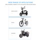 thumbnail image 3 of 1pc Universal Bike Teléfono Teléfono Ajustable Universal Motorcycle Mount, 3 of 5