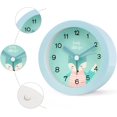 thumbnail image 3 of Alarm Clock Children Without Ticking, Silent Cute Children Alarm Clock Loud, Extreme Night Alarm Clock Children Alarm Clock with Night Light Travel Alarm Clock Student Alarm Clock, 3 of 8
