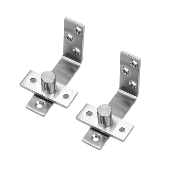 Double Swing Door Hinges with Auto Return Mechanism 1 Pair Closing Stainless Steel Hinges for Swing Doors