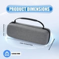 thumbnail image 3 of Funda impermeable para impresora portátil Itari M832 M834, color gris, 3 of 8