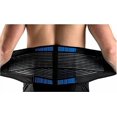 thumbnail image 1 of Faja lumbar AMZSTAR de neopreno de lujo con doble tracción y cinturón de soporte para la cintura para aliviar el dolor de espalda y hernia discal (talla XL, 50-54 pulgadas), 1 of 5