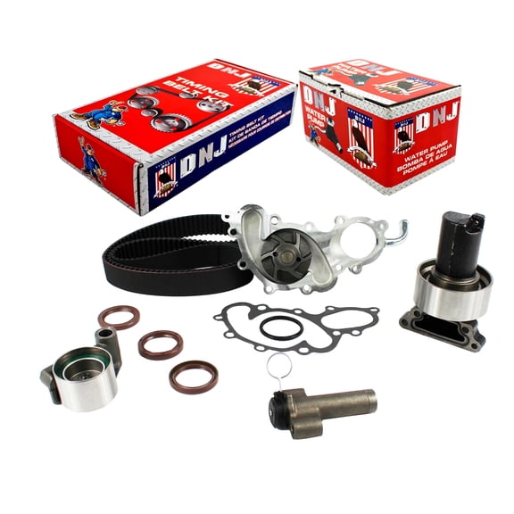 DNJ TBK950BWP Timing Belt Kit Water Pump Fits Cars & Trucks 93-95 Toyota Pickup 3.0L SOHC 12v