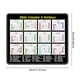 thumbnail image 5 of Alfombrilla de ratón rectangular con calendario 2026, impermeable, para el hogar, la oficina, juegos, ordenador portátil, escritorio, base de goma antideslizante, accesorios para PC, 5 of 7