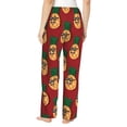 thumbnail image 3 of Pajama Pants Women, Cute Pineapple A Sweatpants Soft Sleep Lounge Pants, Casual PJ Bottoms Pants with Pockets, 3 of 5