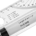 thumbnail image 2 of MLINS Multi-purpose Drawing Ruler Engineers Rolling Ruler Portable Measuring Tool, 2 of 8