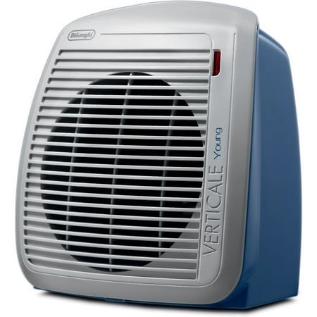 DeLonghi QUIET 1500-Watt Fan Heater with 2 Heat Settings and Built-In Safety