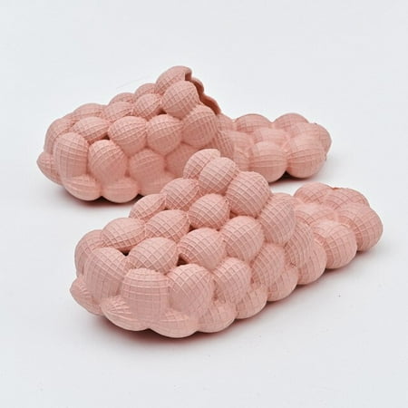 

CoCopeanut Personality DIY Summer Slides Women Outdoor Open Toe Slippers Bubble Massage Litchi Sandals Fashion Designer Sandals Men Clogs