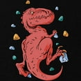 thumbnail image 3 of CafePress - Trex Indoor Rock Climbing T Shirt - Dark T-Shirt Kids XS-XL, 3 of 4