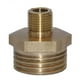 thumbnail image 1 of Montaje de latón,Accesorios de tuberia,Conector de doble extremo,Conexión de línea de de aire,Acoplador de púas de latón,accesorios de tubería de agua 2 piezas Gloria Montaje de latón, 1 of 6