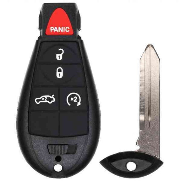 Eye4Techs Key Fob Replacement for 2009 Dodge Challenger FCC IYZ-C01C IYZC01C Part Number 68058348 68058348AH 5026457 5026457AL