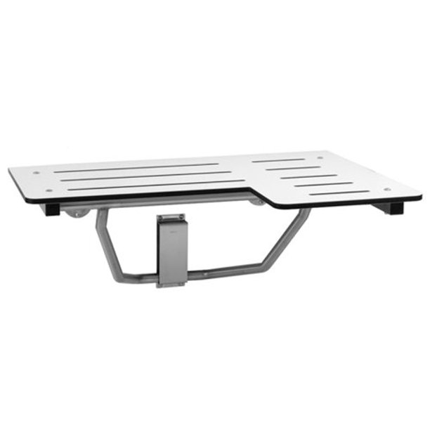 Bobrick Reversible Folding Shower Seat Stainless Steel
