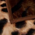 thumbnail image 6 of JML Soft Plush Fleece Blanket for Bed Queen 75"x87" 5lb,2 Ply Raschel Blanket Tiger Pattern, 6 of 7