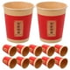 thumbnail image 1 of 50 vasos de papel desechables para bodas, fiestas y un solo uso, 1 of 7