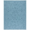 thumbnail image 2 of SAFAVIEH Courtyard Darin Botanical Indoor/Outdoor Area Rug, Aqua/Navy, 8' x 10', 2 of 13