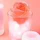 thumbnail image 3 of Bandeja De Cubitos De Hielo De 4 Cavidades Molde De Cubitos De Hielo De Silicona En Forma De Rosa Para Cócteles Whisky Minnieouse HA035320-00, 3 of 6