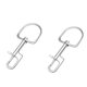 thumbnail image 1 of 2pcs 110MM Stainless Steel Diving Bolt Snap Hook Scuba Diving Single Ended Hook BCD Accessories Div, 1 of 5