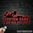 thumbnail image 3 of Craftnamesign Custom Billiards Metal Key Holder, Billiards Metal Coat Rack, Billiards Key Hanger, 3 of 5