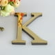 thumbnail image 1 of Fiudx Adhesivo de Pared Acrílico para Espejo, 26 Letras Del Alfabeto, Diseño Reflectante Dorado, Decoración para El Hogar y La Oficina, Arte de Pared Versátil, Fácil de Despegar y Pegar, Tamaño de 10, 1 of 3