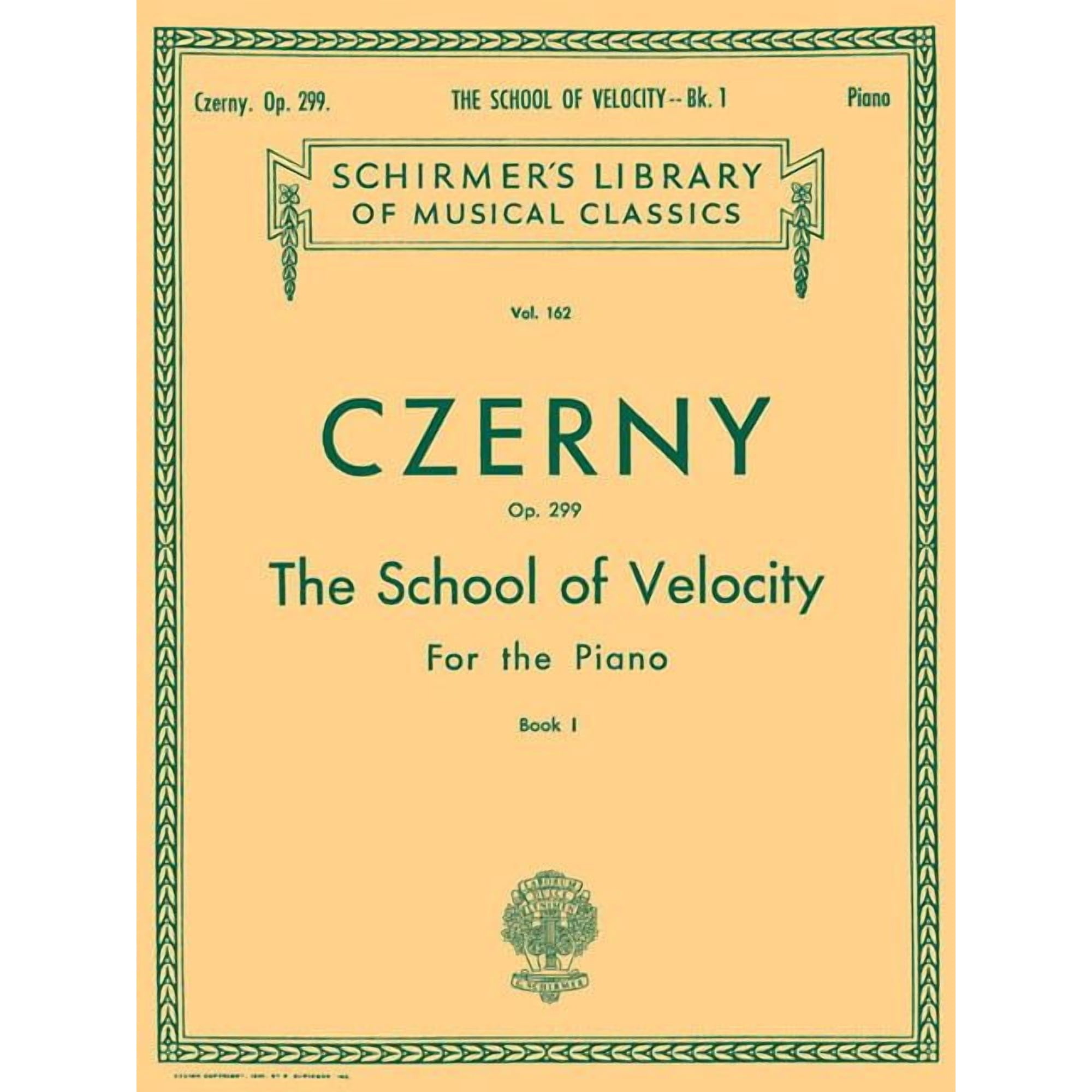 School of Velocity, Op. 299 - Book 1: Schirmer Library of Classics Volume 162 Piano Technique, (Paperback)