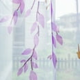 thumbnail image 7 of Bouanq Willow Voile Tulle Room Window Curtain Sheer Voile Panel Drapes Curtain, 7 of 7