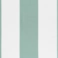thumbnail image 5 of Sun Zero Valencia Cabana Stripe Indoor/Outdoor Uv Protectant Room Darkening Grommet Curtain Panel, 54"X108", Soft Teal, 54"X108", Soft Teal, 5 of 7