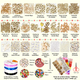 thumbnail image 2 of Set De Cuentas Para Pulseras Hacer De Abalorios 26500+pzs Xtellar multicolor, 2 of 4