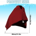 thumbnail image 3 of USB Heated Shawl Constant Temperature Warm Scarf Cape Wearable Heating Blanket For & Home, 3 of 4