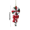 thumbnail image 3 of Miniature Christmas Ornaments,3D Christmas Ornaments for Tree,Xmas Miniature Hanging Ornaments Tiny Christmas Figurines Pendant Decoration for Party Decor(Lollipop), 3 of 6