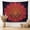 D, variant on HUANGLE Tapestry Wall Hanging, Sacred Geometry Blue Spiritual Artwork Tapestry For Bedroom, High-Quality Polyester Large Wall Tapestry For Living Room Or Dorm, 60x40Inch