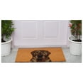thumbnail image 4 of Calloway Mills 109471729 Brown Labrador Doormat 17" x 29", 4 of 7