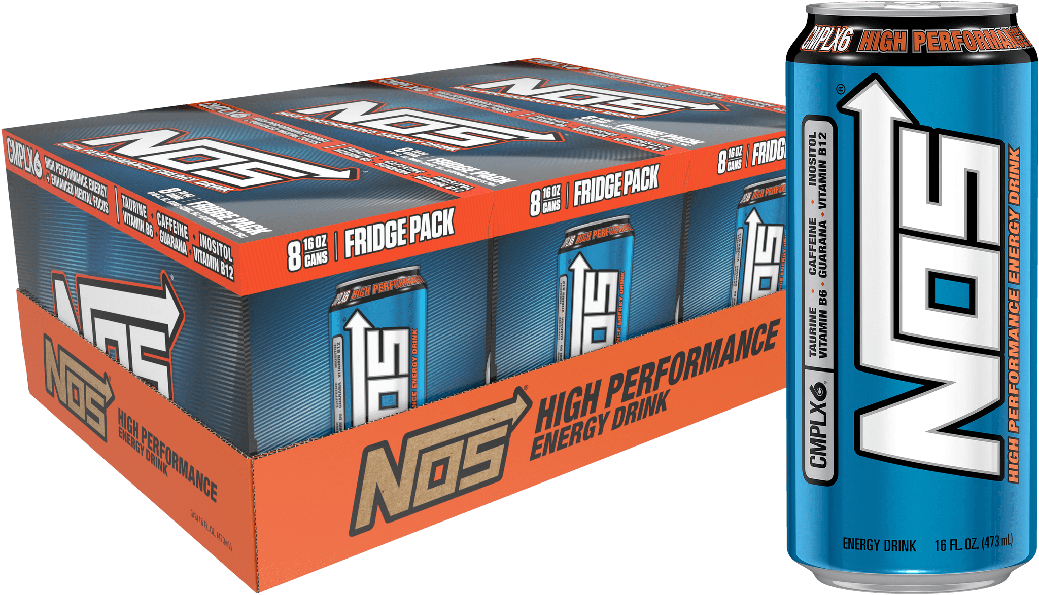 Buy Nos High Performance Energy Drink 16 Fl Oz 24 Cans Online In India